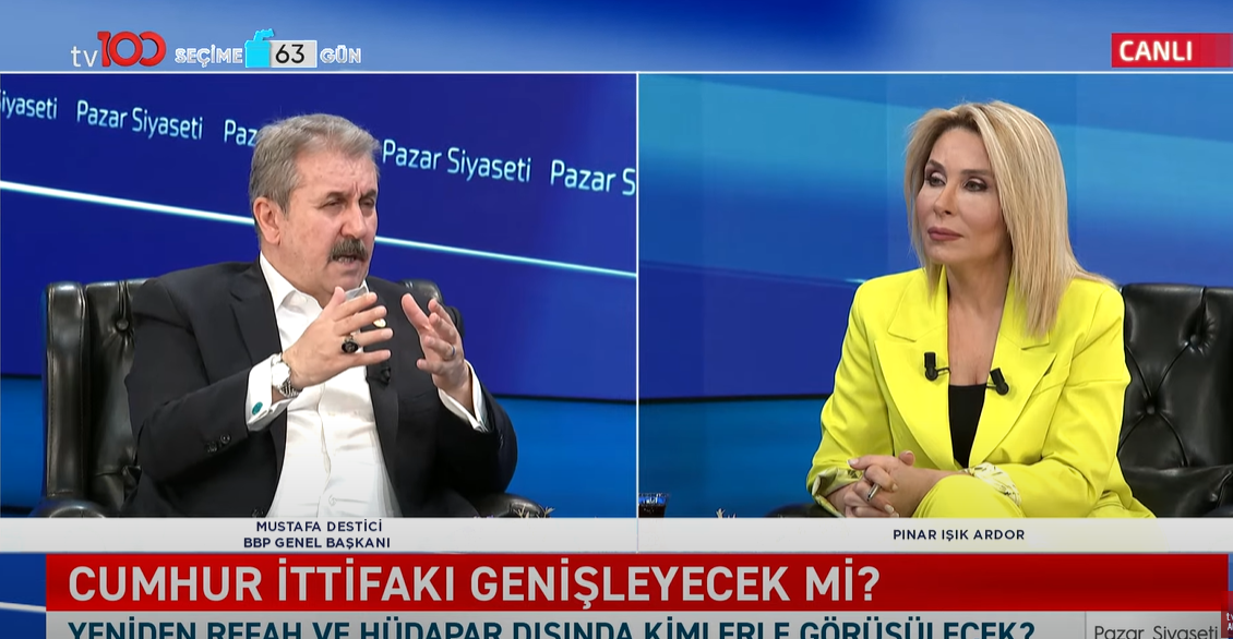 BBP lideri Mustafa Destici'den Hüda Par ile ilgili çelişkili açıklamalar! Hizbullah terör örgütü müdür? Hüda Par'ın fikirlerine katılıyor mu?