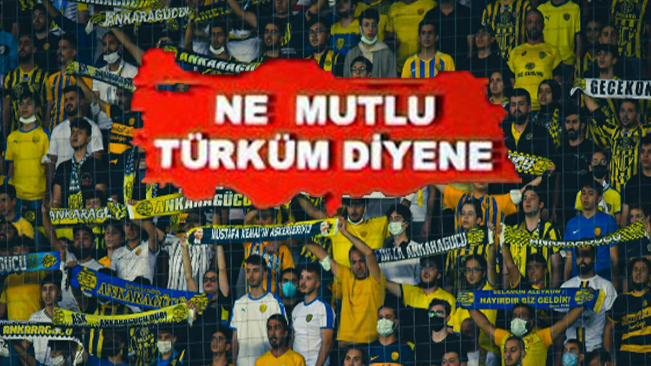 Ankaragücü taraftarından Hüdapar'ı çıldırtacak tezahürat