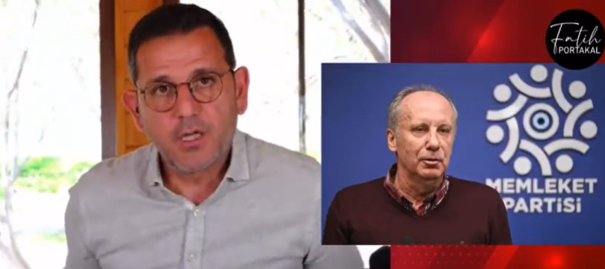 Nevşin Mengü'den sonra Fatih Portakal da Muharrem İnce'ye isyan etti... Adeta ateş püskürdü!