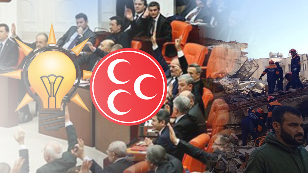 AKP ve MHP, TBMM'deki depremle ilgili tüm önerileri reddetti!