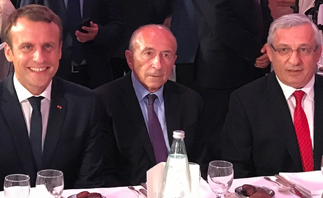 10 yıl sonra Fransa Cumhurbaşkanı iftara katıldı