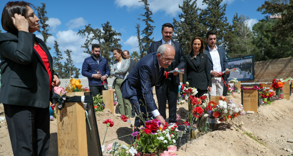 Kılıçdaroğlu'ndan depremde hayatını kaybeden KKTC'li genç sporcuların ailelerine ziyaret