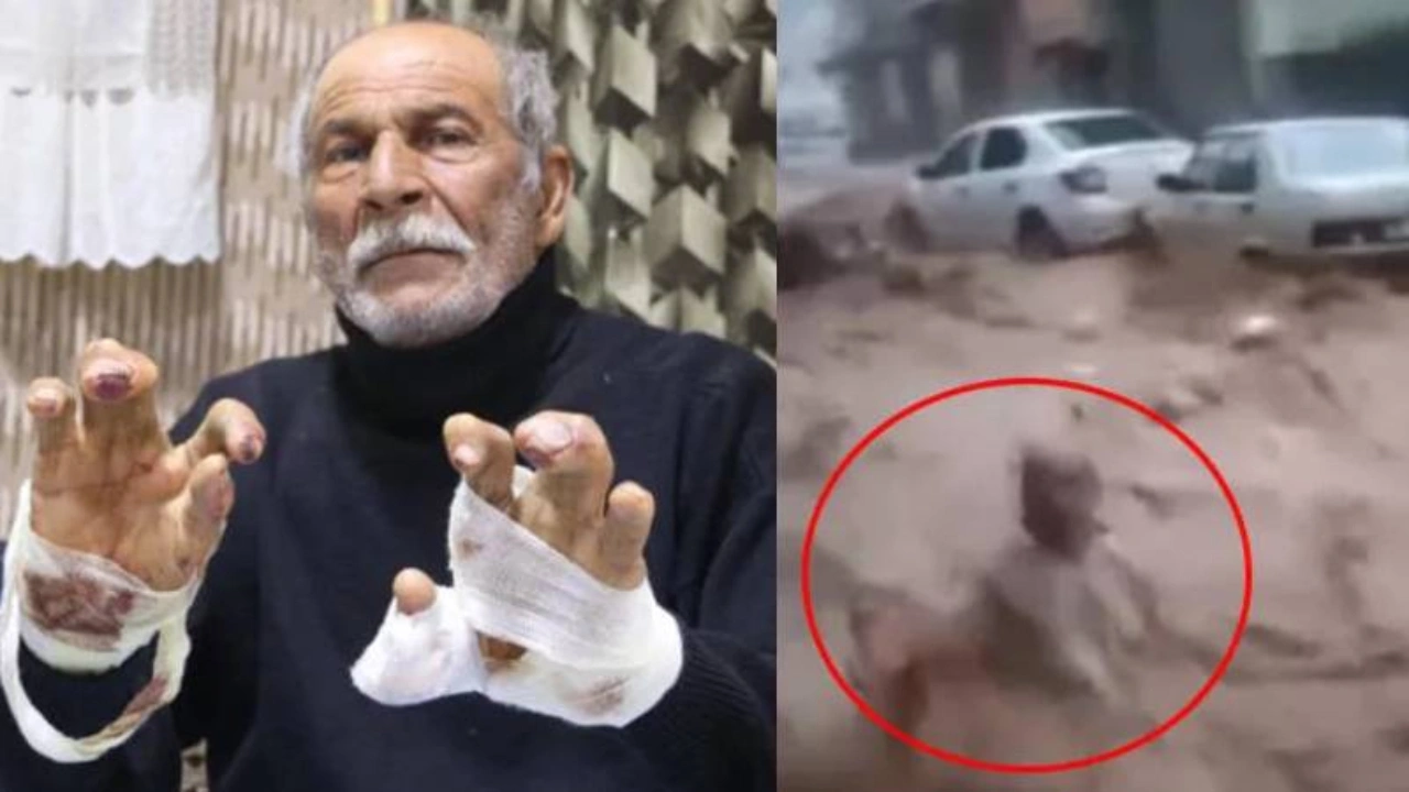Selde sürüklenen adama el uzatmak yerine video çekmişti! Akıntıya kapılan adam konuştu
