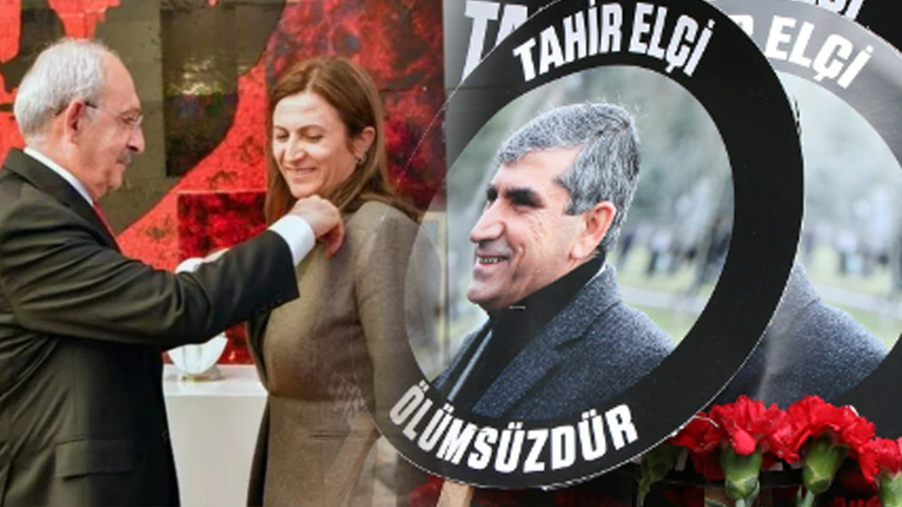 Tahir Elçi'nin eşi Türkan Elçi CHP'ye katıldı! Rozeti Kılıçdaroğlu taktı