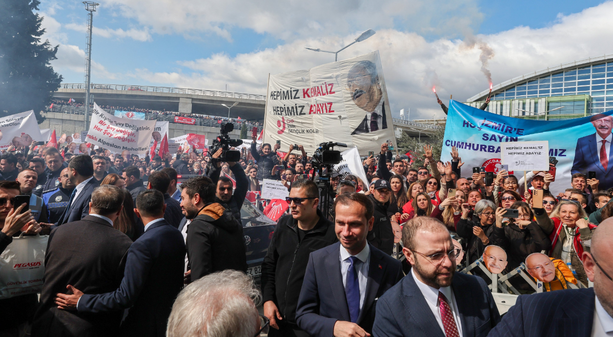İzmir'de Kemal Kılıçdaroğlu izdihamı