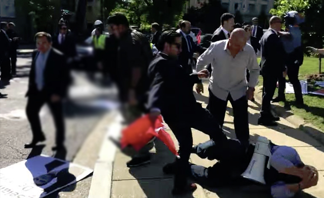 Alman polisinden Erdoğan'ın korumalarına uyarı