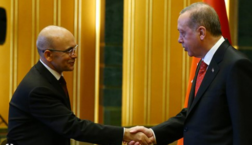 Mehmet Şimşek, AKP Genel Merkezi'nde!