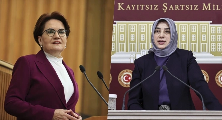 Akşener'den AKP tarafından hedef gösterilen Özlem Zengin'e destek