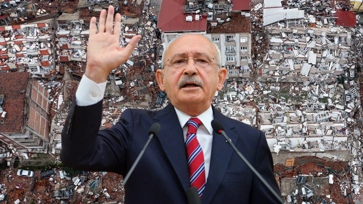 Kılıçdaroğlu'ndan depremzedeler için ücretsiz konut vaadi