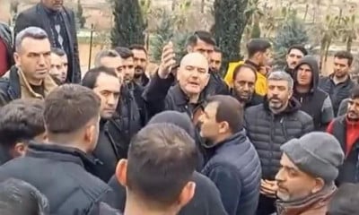 Soylu sel bölgesinde vatandaşı azarladı