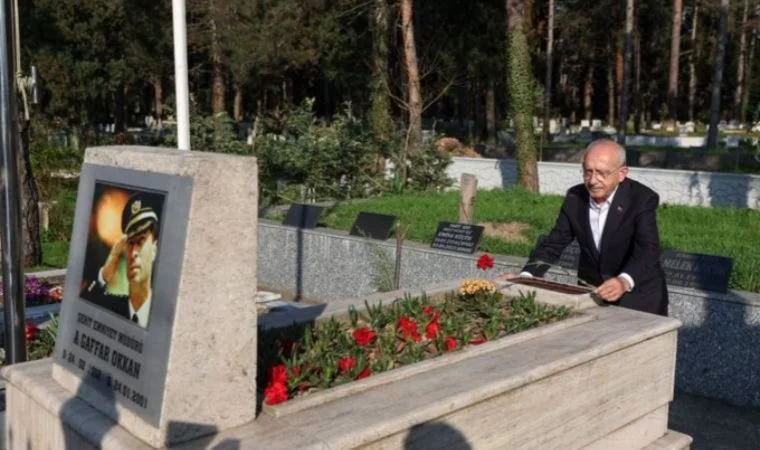 Kılıçdaroğlu Gaffar Okkan'ın mezarını ziyaret etti: Devlet helalleşmek zorunda