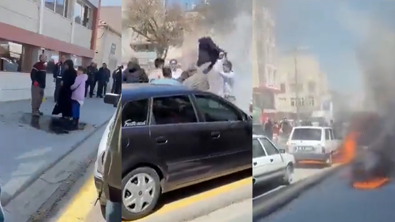 Kayseri'de belediye önünde kendini, eşini ve kızını ateşe verdi: "Yeter lan yeter muhtara başka vatandaşa başka!"