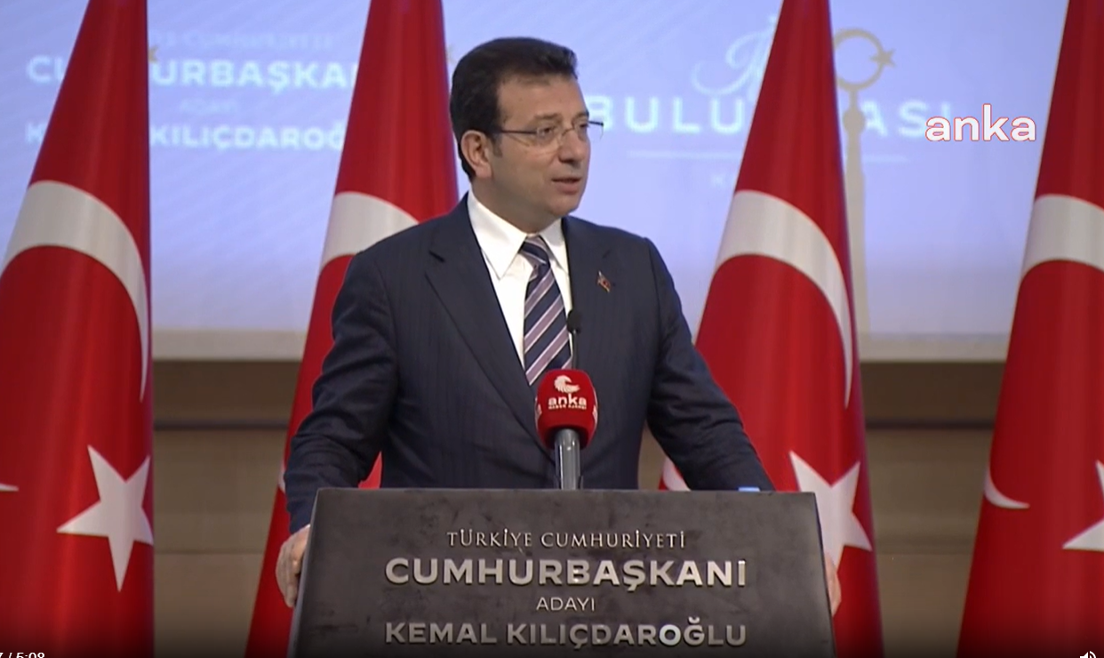 Ekrem İmamoğlu Konya'da konuştu: "Cumhurbaşkanı adayımız Kemal Kılıçdaroğlu liderliğinde güzel işleri hep birlikte başaracağız"