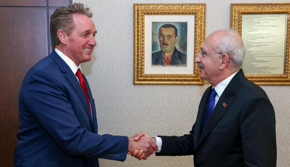 Kılıçdaroğlu, ABD Büyükelçisi'ni kabul etti