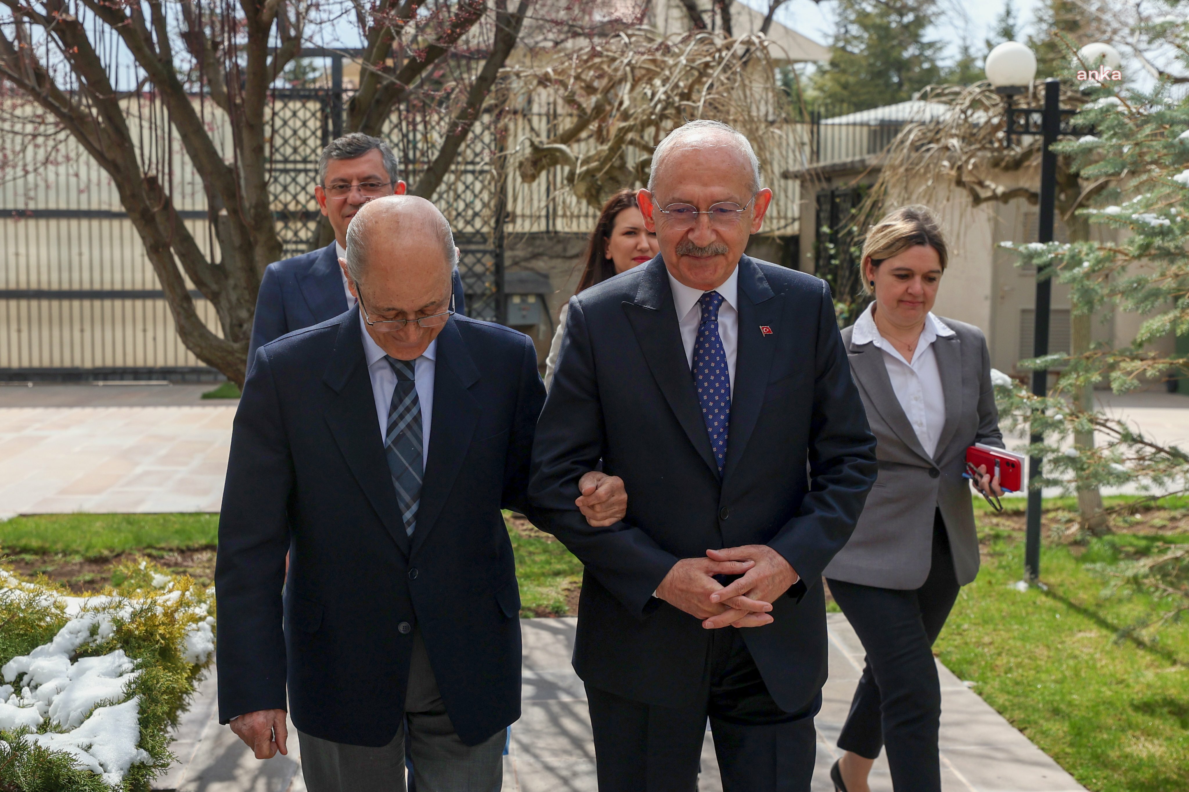 Millet İttifakı Cumhurbaşkanı adayı Kemal Kılıçdaroğlu, Ahmet Necdet Sezer ile görüştü