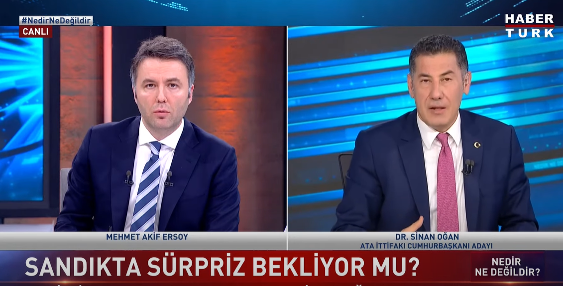 Sinan Oğan, ikinci tura kalamazsa kimi destekleyeceklerini açıkladı: "Biz cenneti vaat etmeyeceğiz ama cehennemin kapılarını kapatacağız"