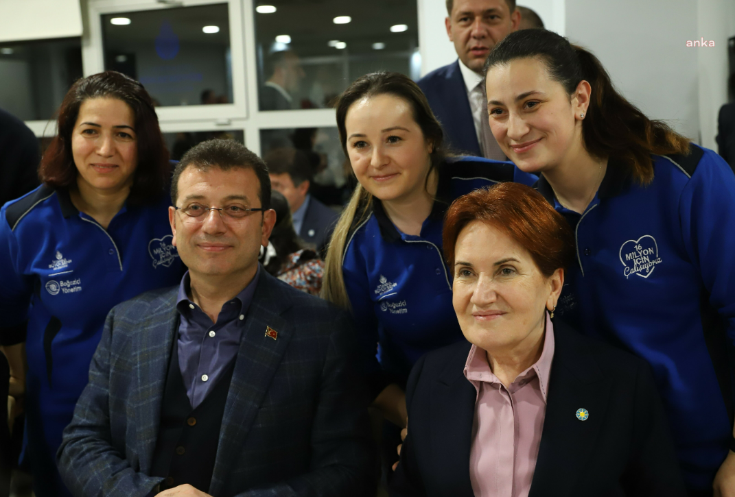 Meral Akşener ve Ekrem İmamoğlu, öğrenci yurdunda iftar yaptı