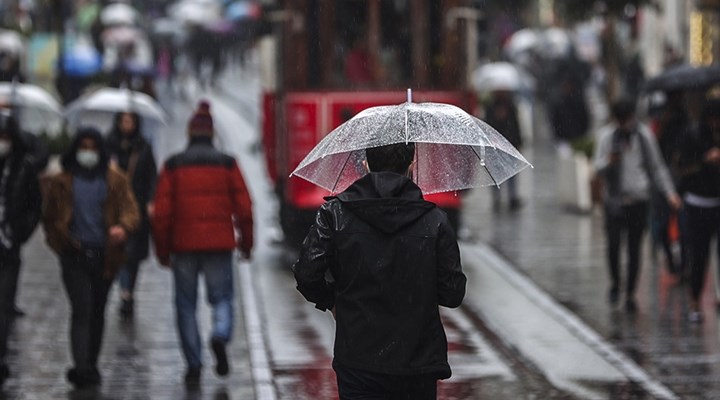 Meteoroloji'den kuvvetli sağanak yağış uyarısı