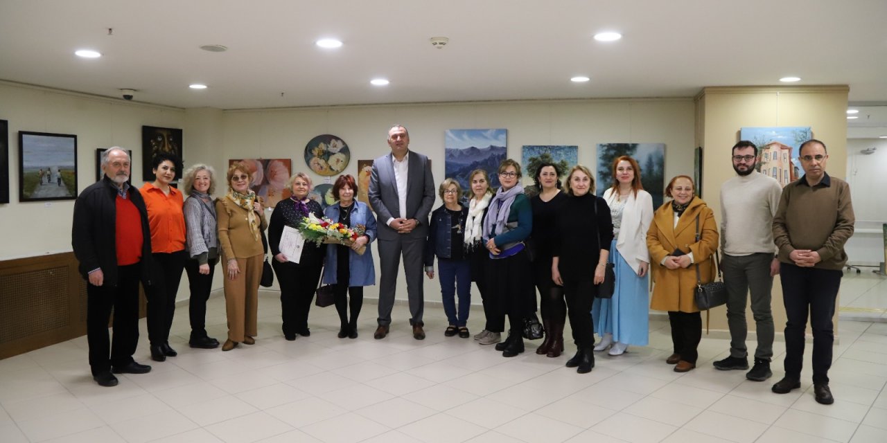 Kadıköy Sanatçılar Derneği Resim Sergisi Kartal Belediyesi’nde Açıldı