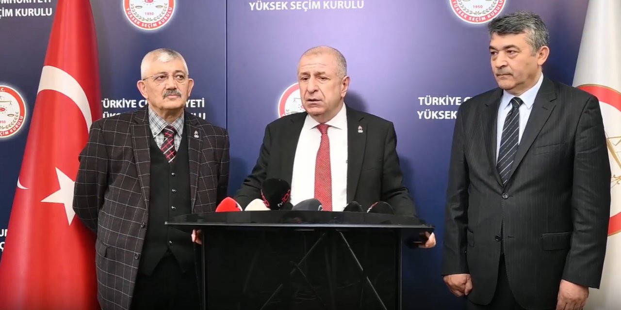 Ümit Özdağ'dan YSK'ya kritik ziyaret! Türk askerinin farklı ülkelerdeki konsoloslukların seçmen listelerinde çıkmasını sordu