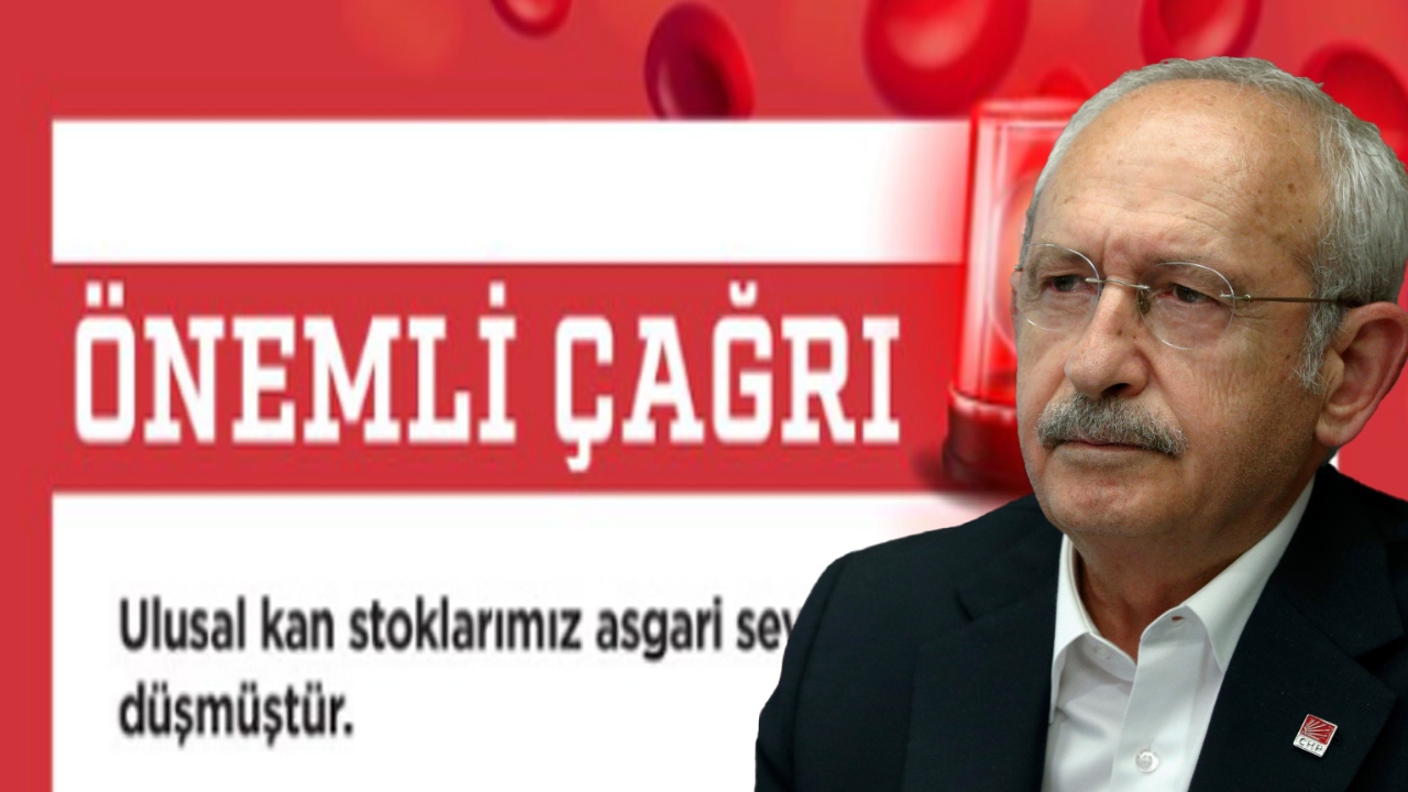 Kılıçdaroğlu, Kızılay'ın 'kan bağışı' çağrısına kulak verdi