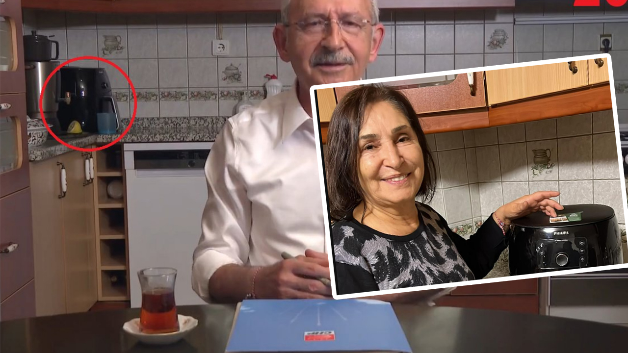 Selvi Kılıçdaroğlu mutfaktan paylaştı! Herkesin çok konuştuğu Airfryer'i gösterdi