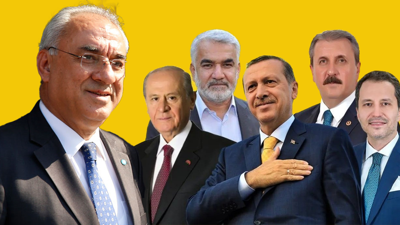 Önder Aksakal'dan HÜDA-PAR yöntemiyle Cumhur İttifakı'na destek! DSP, AKP listelerinden seçime giriyor