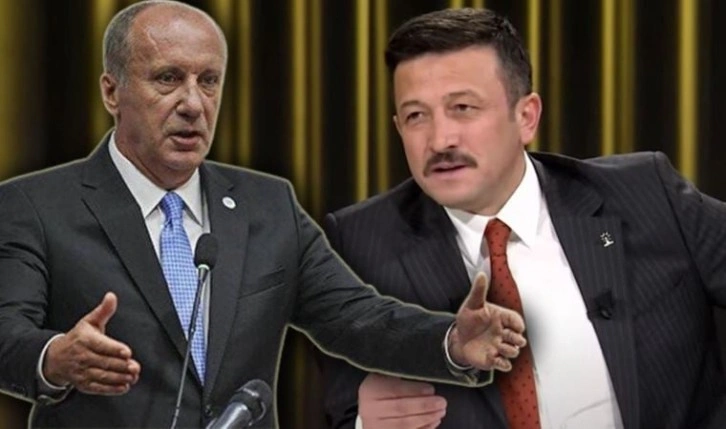 AKP'den dikkat çeken Muharrem İnce açıklaması: Öndeyiz, Muharrem İnce faktörü var