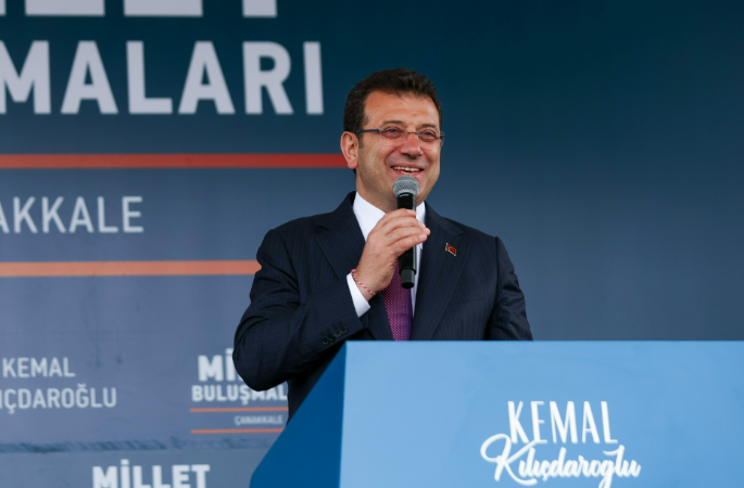 Ekrem İmamoğlu, Çanakkale'den seslendi: "Sandıklara gideceğiz büyük bir oy patlaması yapacağız"