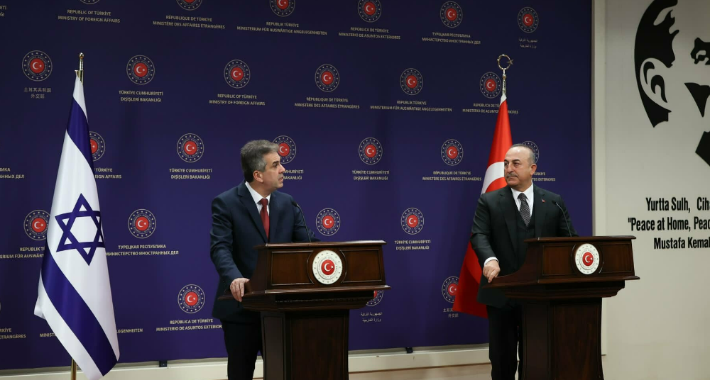 Bakan Çavuşoğlu, İsrail Dışişleri Bakanı Eli Cohen ile görüştü