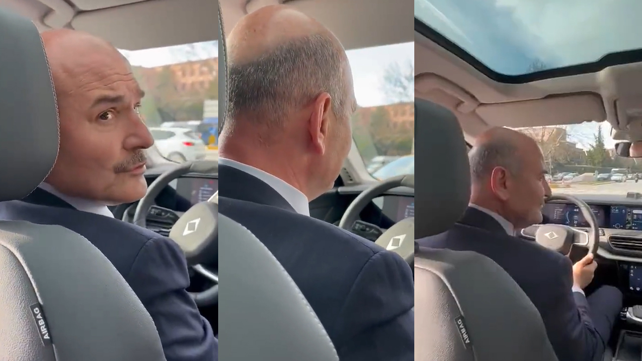 Soylu'nun Togg kurgusu deşifre oldu! Arabadaki gençler bakın kim çıktı