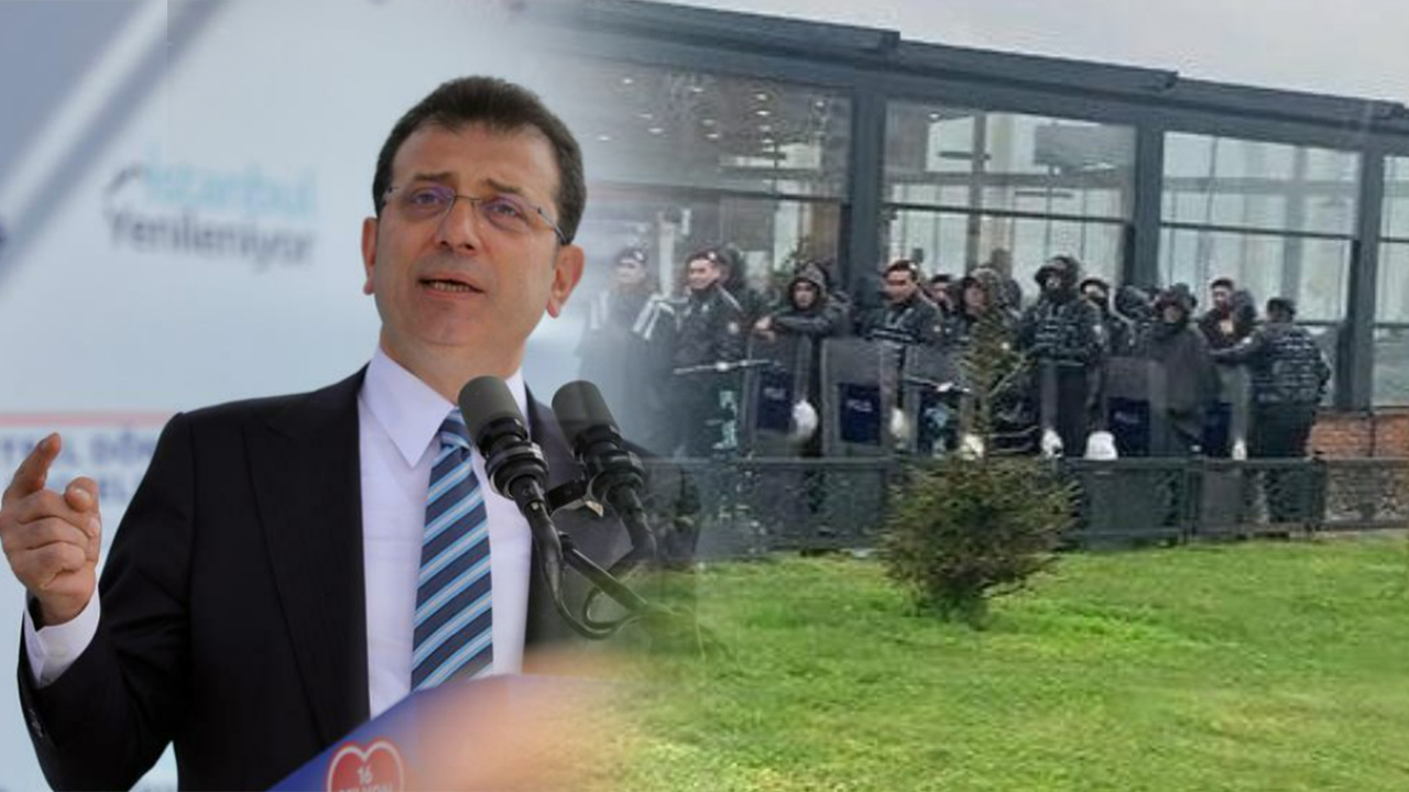 Ekrem İmamoğlu, kaçak kafelerin önüne polis yığanları hedef aldı: "Polisimizi bu görüntüye mahkûm edenleri kınıyorum"