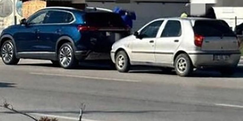 Togg'a nazar değdi! Yerli ve milli araba ilk kazasını yaptı