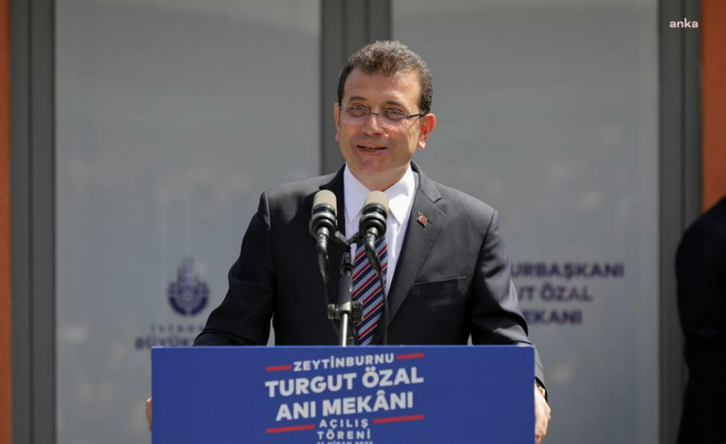 Ekrem İmamoğlu, Turgut Özal'ı örnek gösterdi! O da Millet İttifakı gibi...