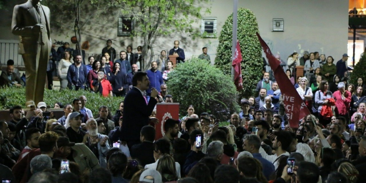 TİP'in mahalle buluşması mitinge dönüştü! Erkan Baş: "Bu ülkeye, bu halka her şey feda olsun"