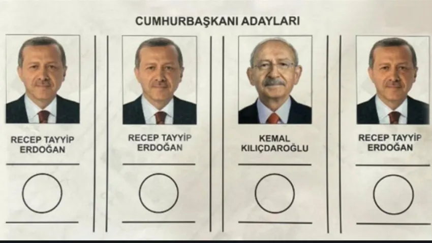 Selahattin Demirtaş, oy pusulasını paylaştı: "Matematik açısından Cumhurbaşkanlığı oy pusulası aslında böyle"