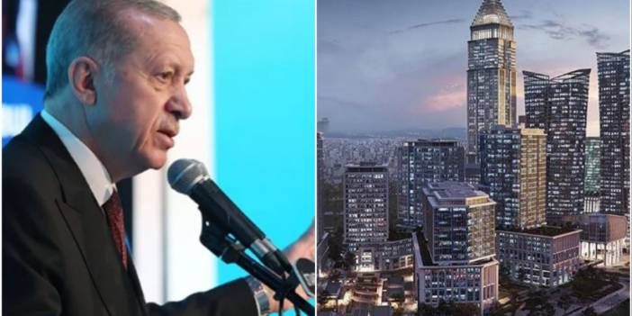 Erdoğan, İstanbul Finans Merkezi'nin 35. katında, asansörde bu soruyu sordu