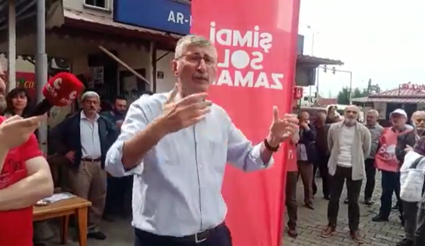 Alper Taş, Hopa'da Cumhur İttifakı'nı hedef aldı: "Taliban ittifakının karşısında biz varız"