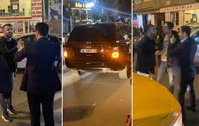 İstanbul'da "AKP" plakalı ciple taksici arasında kavga: "Sen devlet misin, çakar takıp yol kesiyorsun"