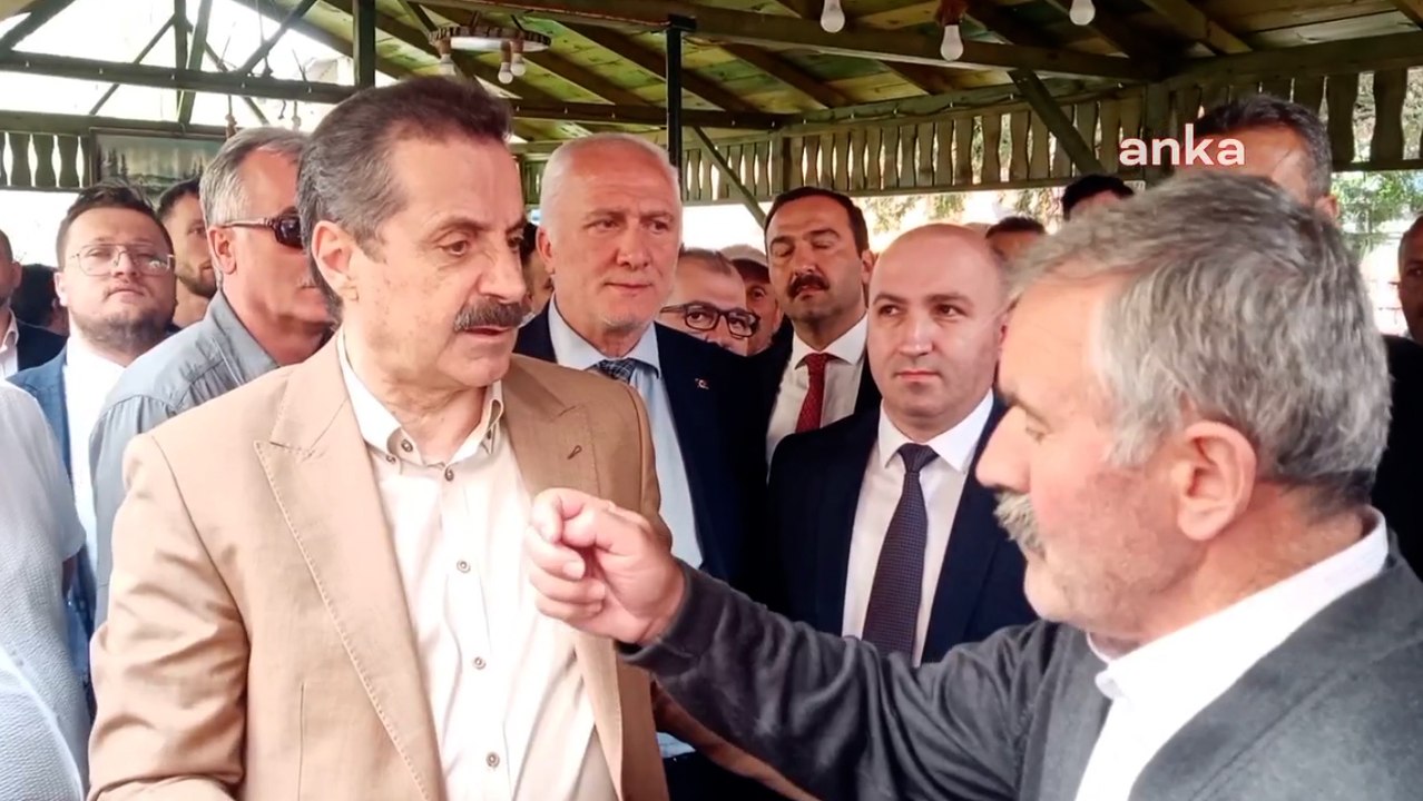 Vatandaştan Faruk Çelik'e Artvin'de tepki: "20 senedir sahip çıkmadınız şimdi mi sahip çıkacaksınız?"