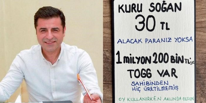 Demirtaş'tan TOGG paylaşımı: Olmuş mu Mahir?