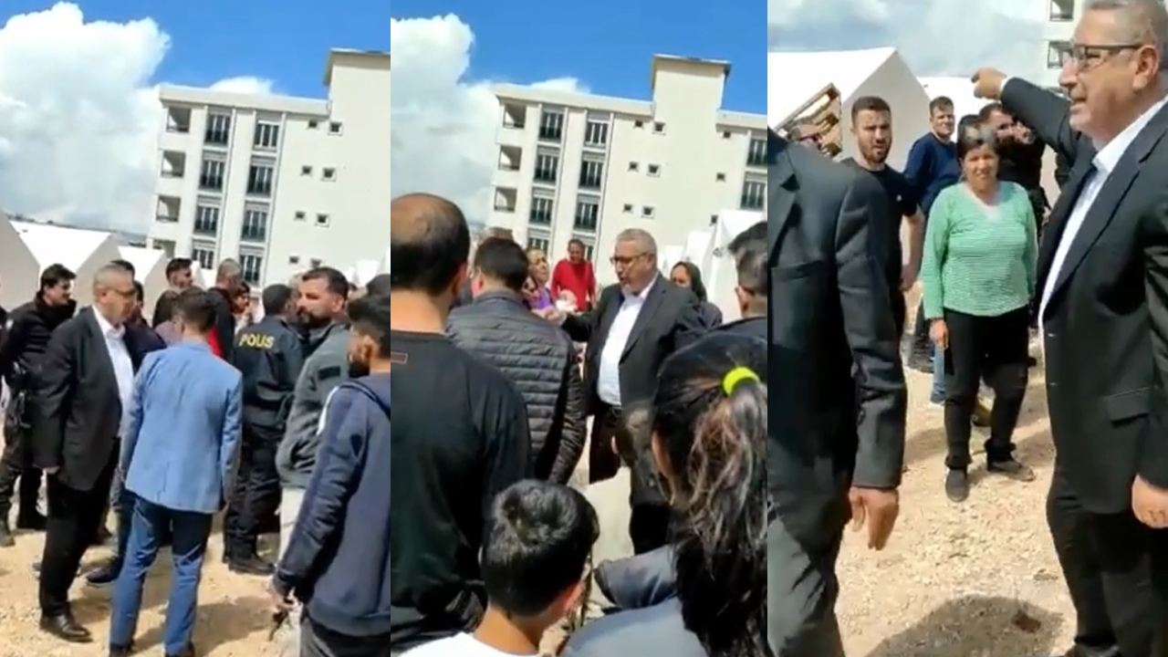 AKP'li Belediye Başkanı, depremin kalbi Pazarcık'ta depremzedeleri aşağıladı: "Benim getirttiğim çadırlarda kalıyorsun sen. O zaman çadırda kalma"