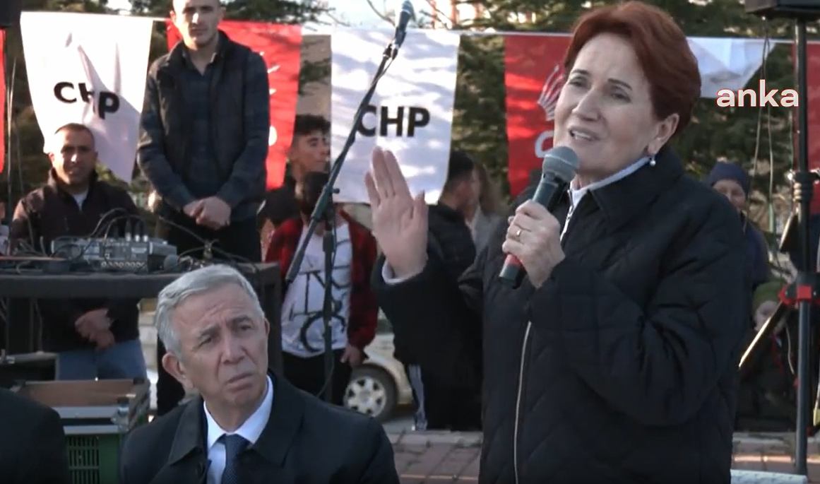 Meral Akşener'den Erdoğan'a 'Öcalan' hatırlatması: "Sol elde PKK var, Recep Bey... Bu sağ elinde de Hizbullah var"