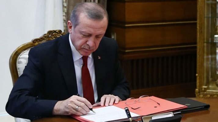 Erdoğan'dan yeni görevden almalar! Resmi Gazete'de yayımlandı