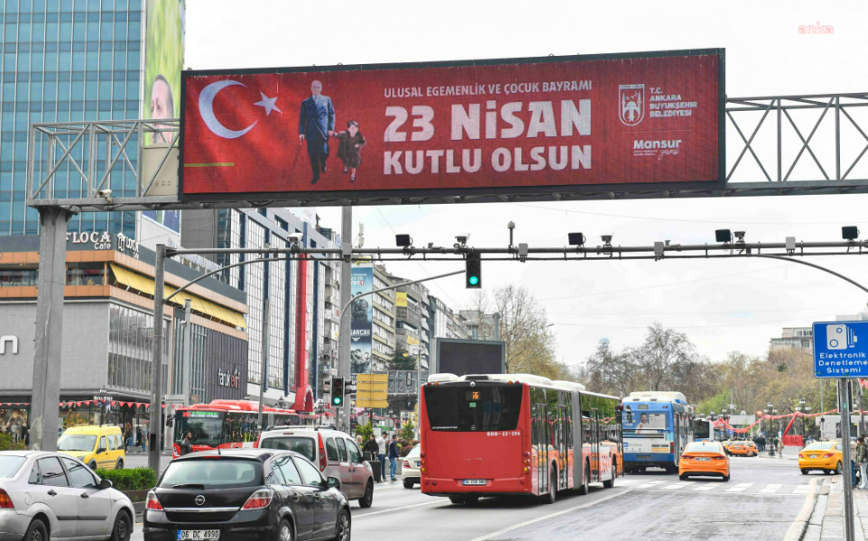 23 Nisan, Cumhuriyetin başkenti Ankara'da doyasıya kutlandı! Mansur Yavaş farkı