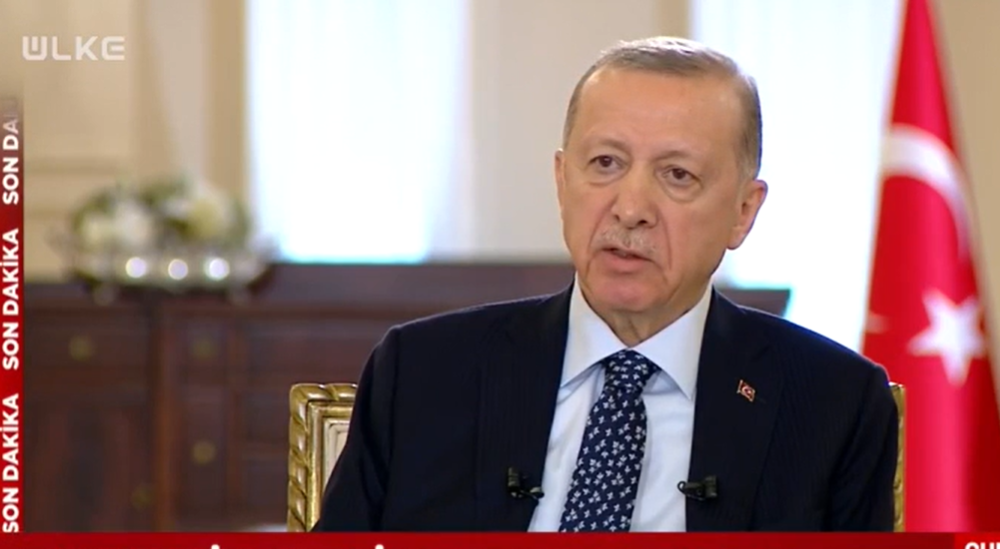 Erdoğan’ın canlı yayını yarıda kaldı! Bir anda reklama gidildi: "Eyvah, eyvah!"