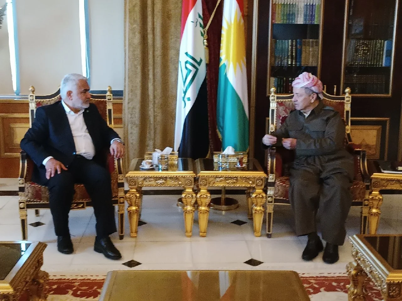 HÜDA PAR'dan Barzani'ye ziyaret