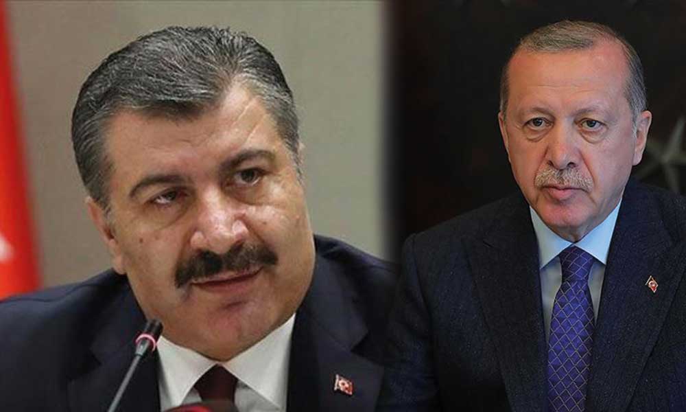 Bakan Koca'dan Erdoğan'ın sağlık durumuna ilişkin açıklama