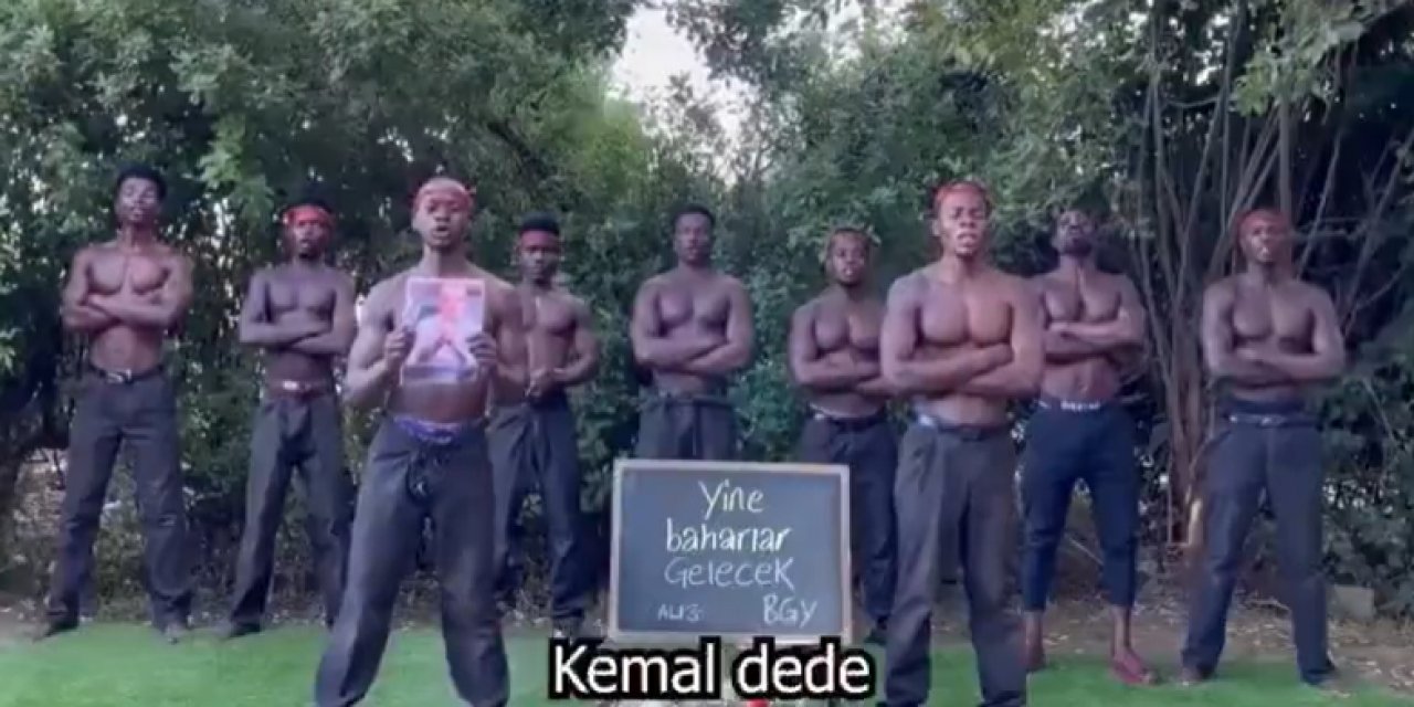 Afrikalı bir kabile Kemal Kılıçdaroğlu'na destek videosu çekti