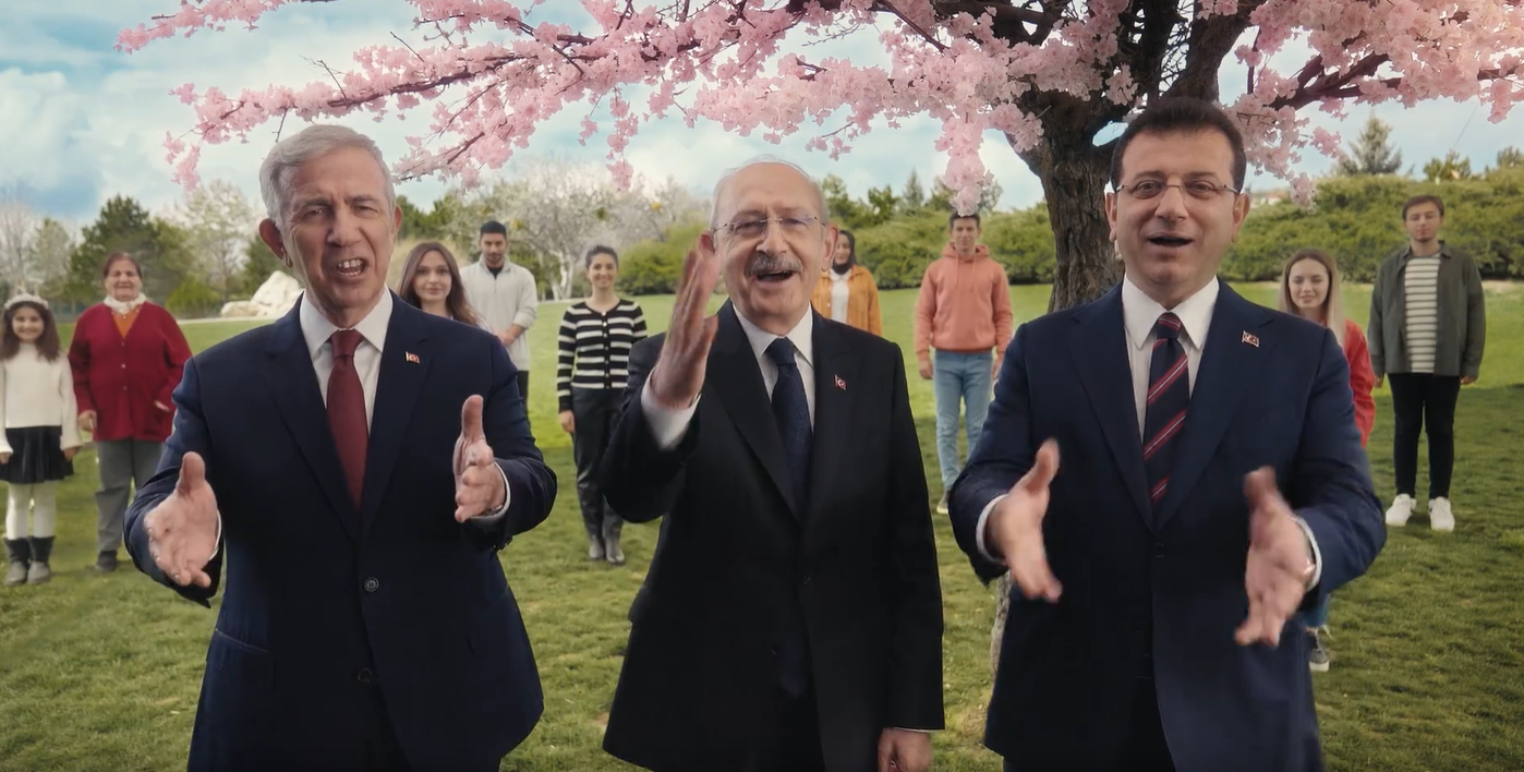 Kemal Kılıçdaroğlu, Mansur Yavaş ve Ekrem İmamoğlu'ndan ortak video: "Haydi Türkiye"